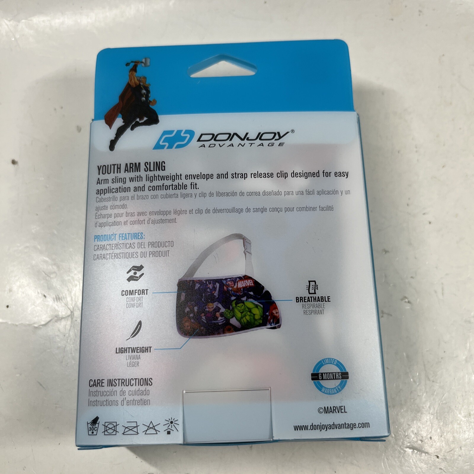 DonJoy Advantage Youth Adjustable Arm Sling With Release Clip FAST SHIPPING