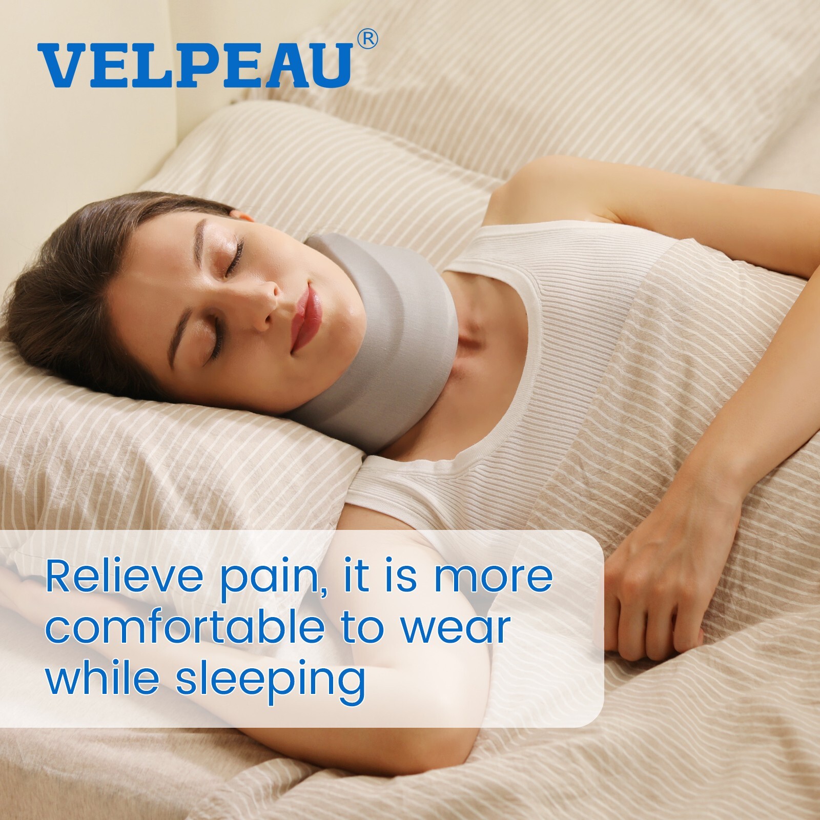 Cervical Neck Collar, Ergonomic Neck Support Brace Neck Pain Relief Support