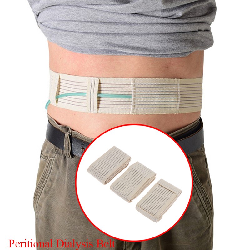 1XAbdominal Belt Peritoneal Dialysis Abdominal Care Belt Conduit Protection B p9