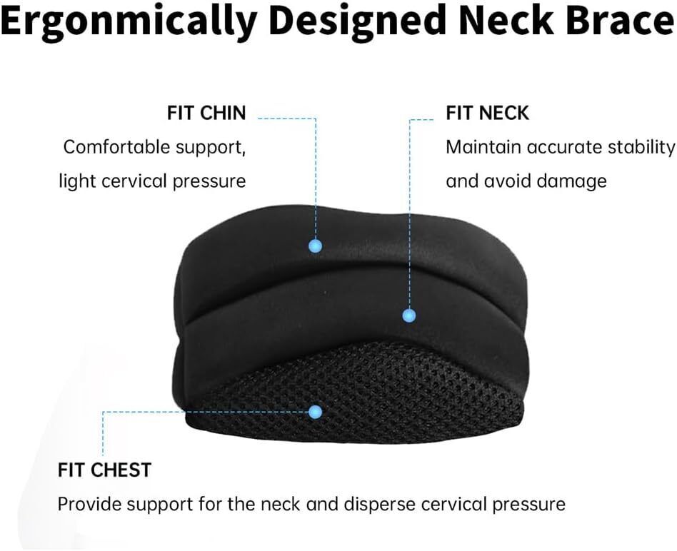 Cervicorrect Neck Brace by Healthy Lab Co, Cervical Neck Brace to Stop Snoring