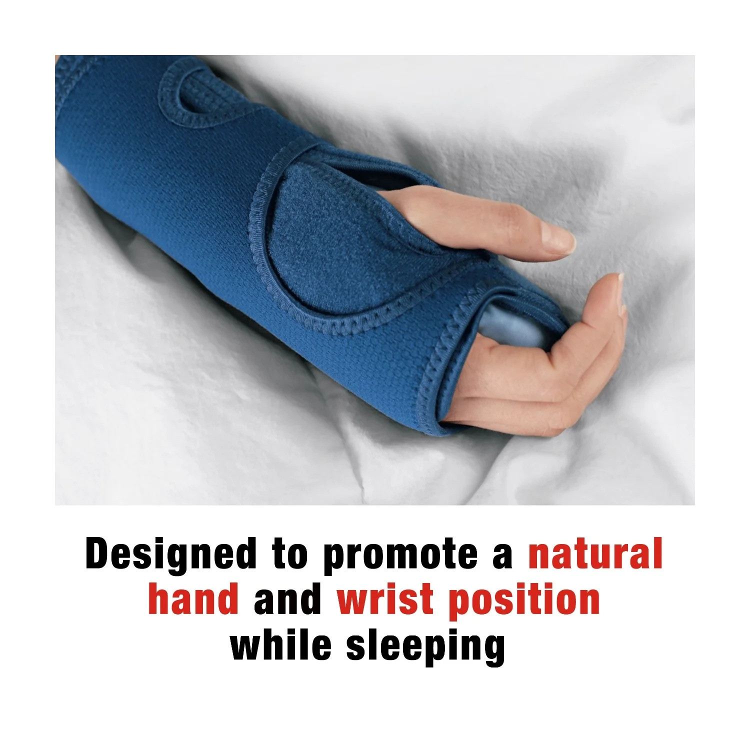 Night Wrist Sleep Support Adjustable Comportable and Secure ONE SIZE FITS MOST