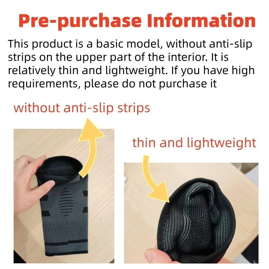 Compression Knee Sleeve Brace Support Running Gym Basketball Men Women
