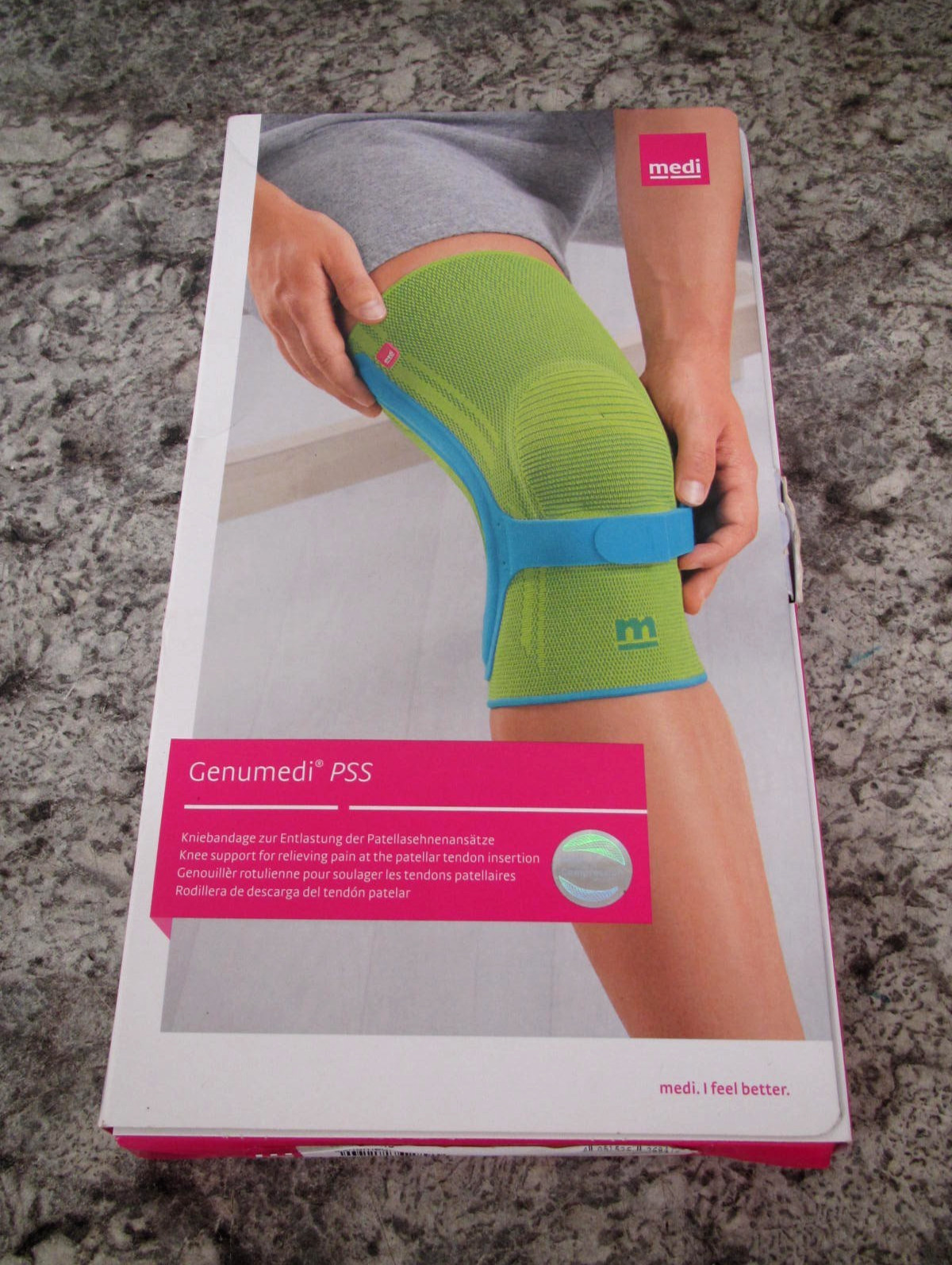 New Medi Genumedi PSS / K150403 Size III Green Knee Support Brace Free Shipping