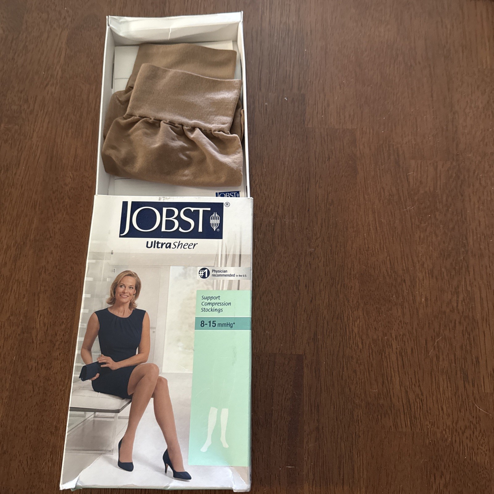 ULTRASHEER JOBST COMPRESSION Stockings 8-15mmHg NEW