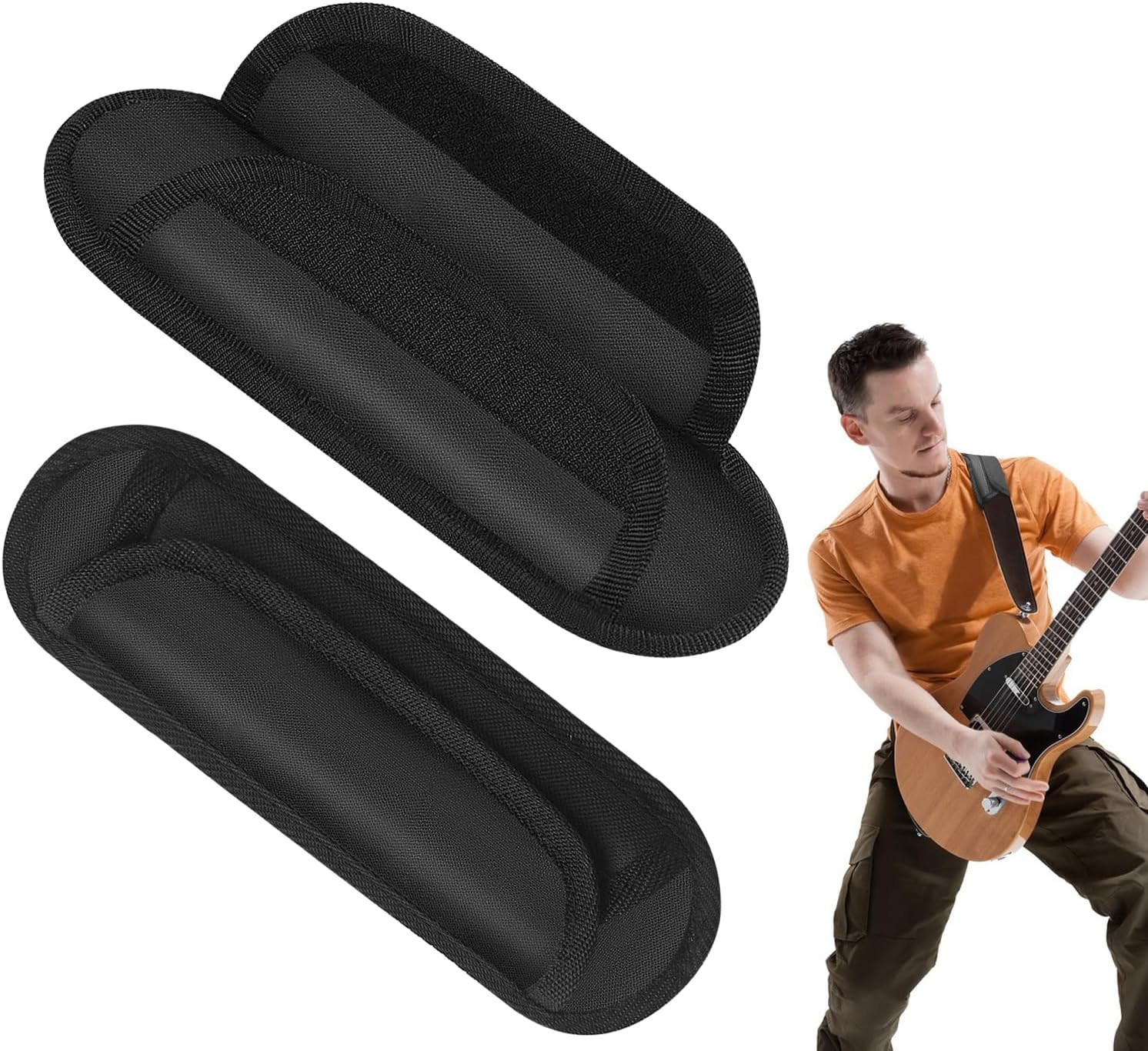 Shoulder Strap Pad Universal Shoulder Relief Pad Black Decompression Air