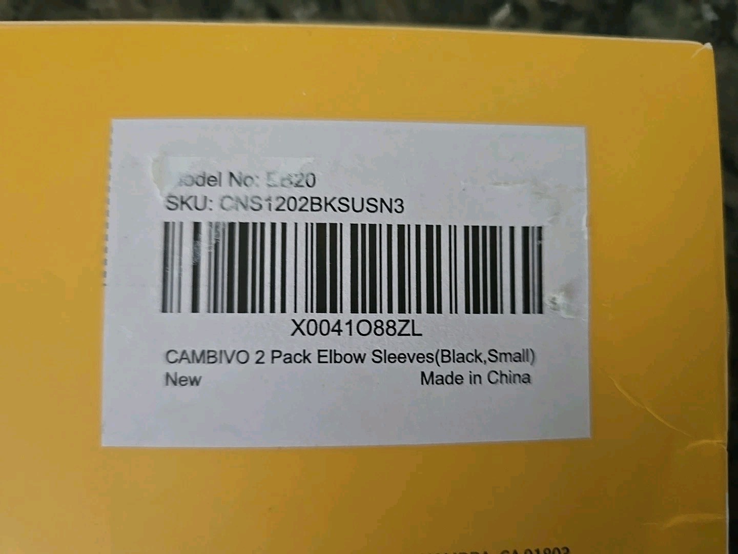 Cambivo Elbo Support 2 Pack SMALL black