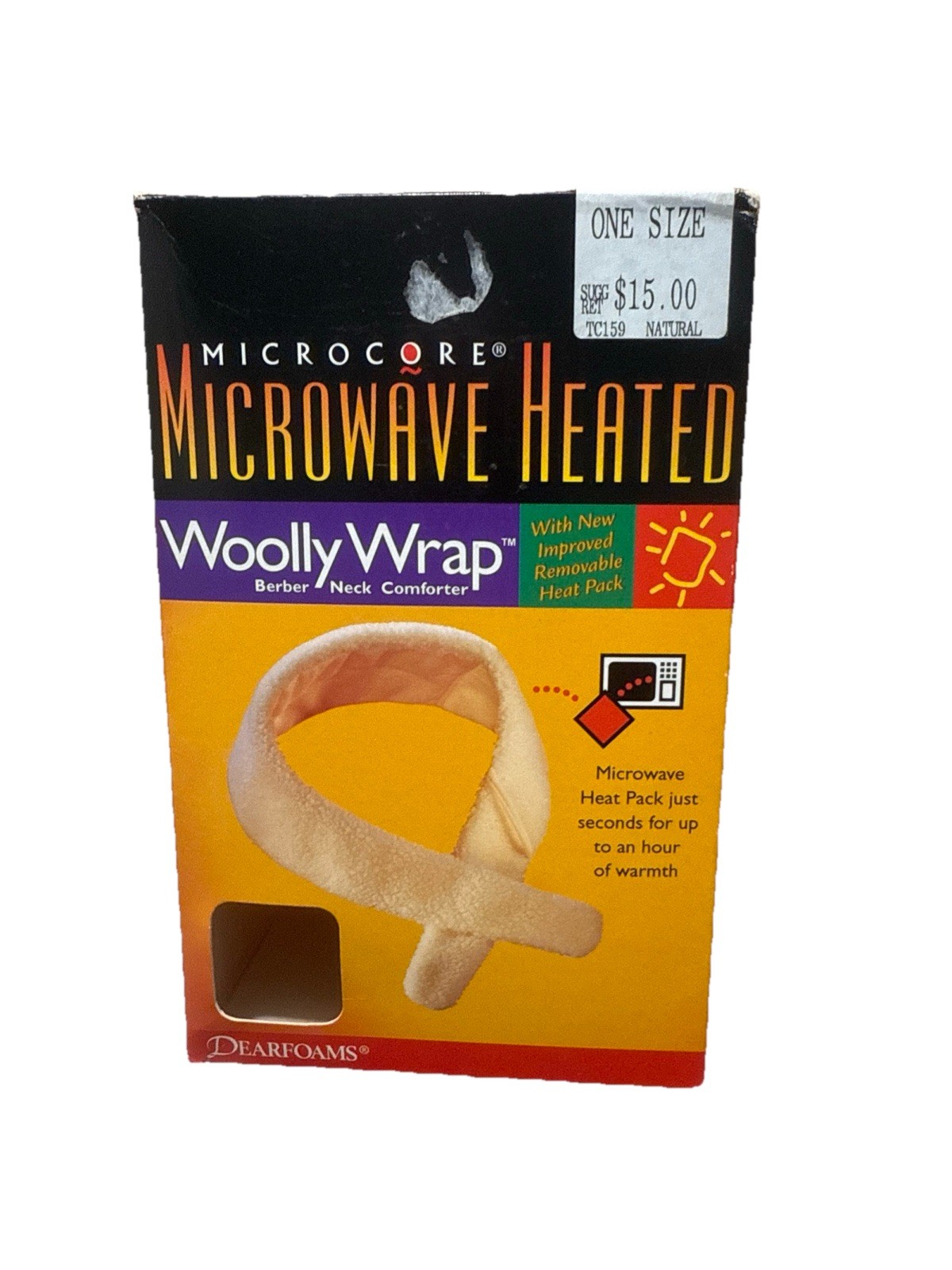 Woolly Wrap Berber Neck Comforter Microwaves Heated