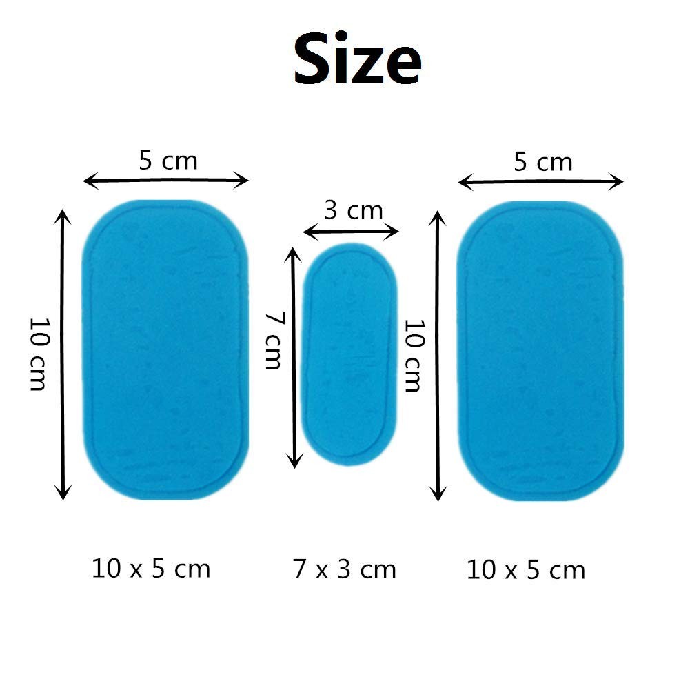 12 pcs Gel Pads Replacements for EMS ABS Hips Trainer Buttock Muscle Massage …