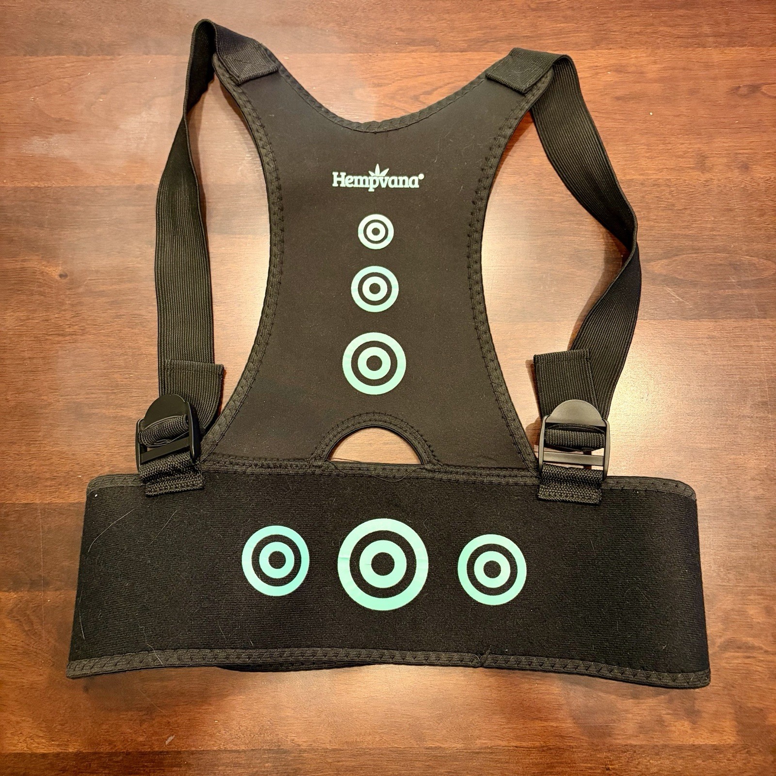 Hempvana Arrow Posture-Fully Adjustable Posture Support Adult (S/M)