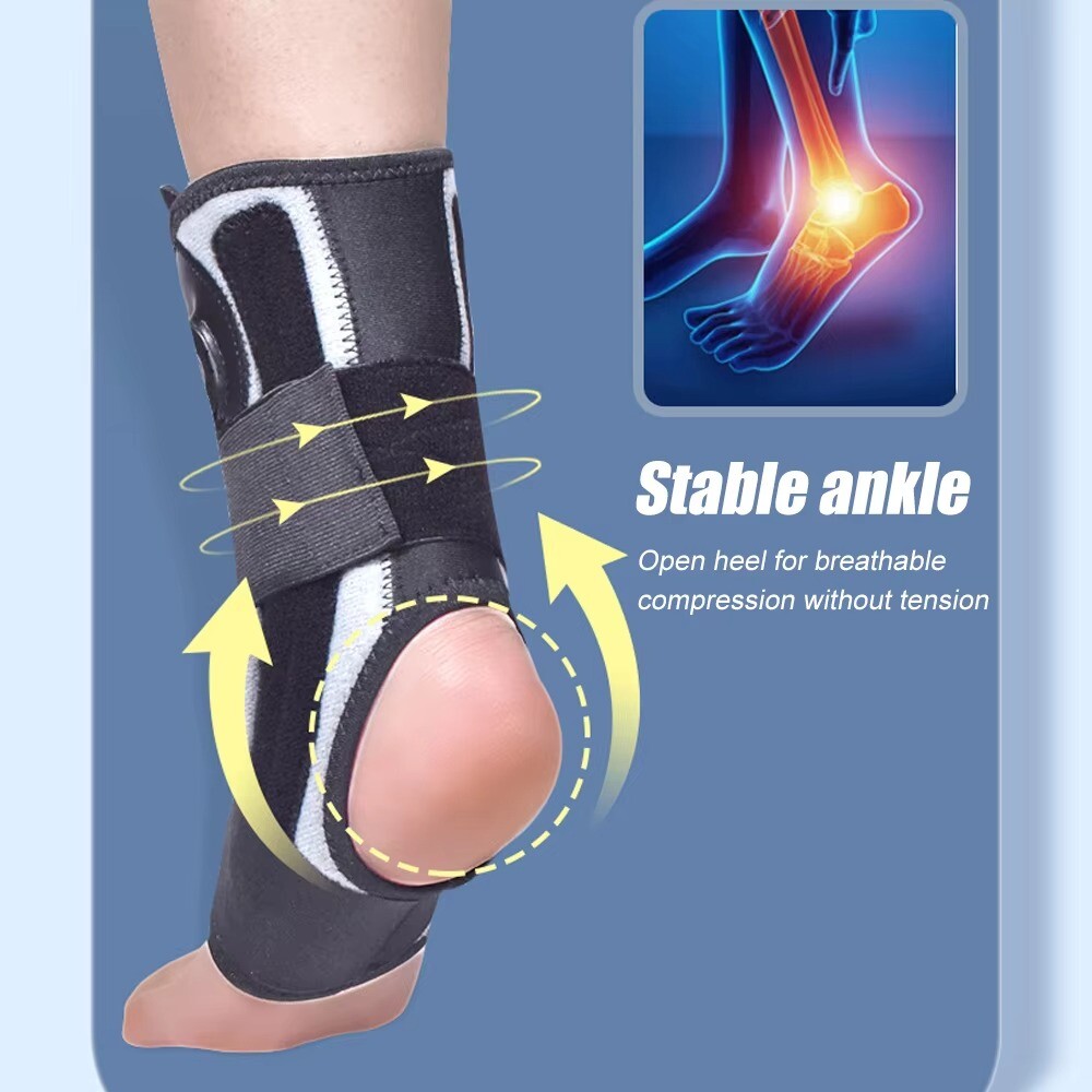 Men&Women Stabilising Ankle Brace Support Boa Closure Sprain Arthritis Bone Wrap