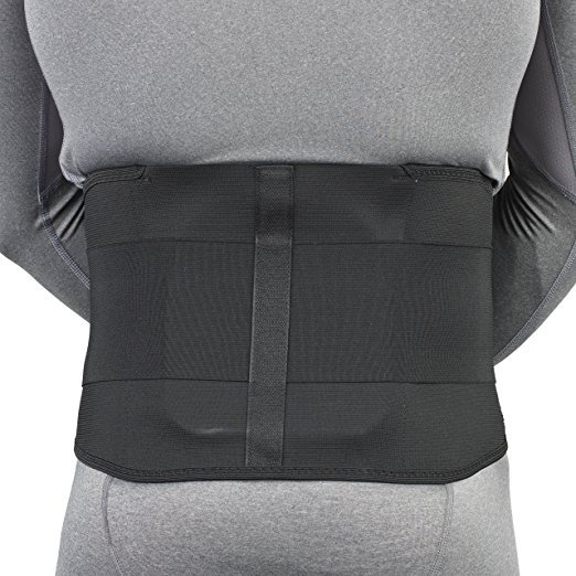 OTC LumboTek Lumbosacral Support with 11 Back Inserts, XL, Black, (2895-BL11-XL)
