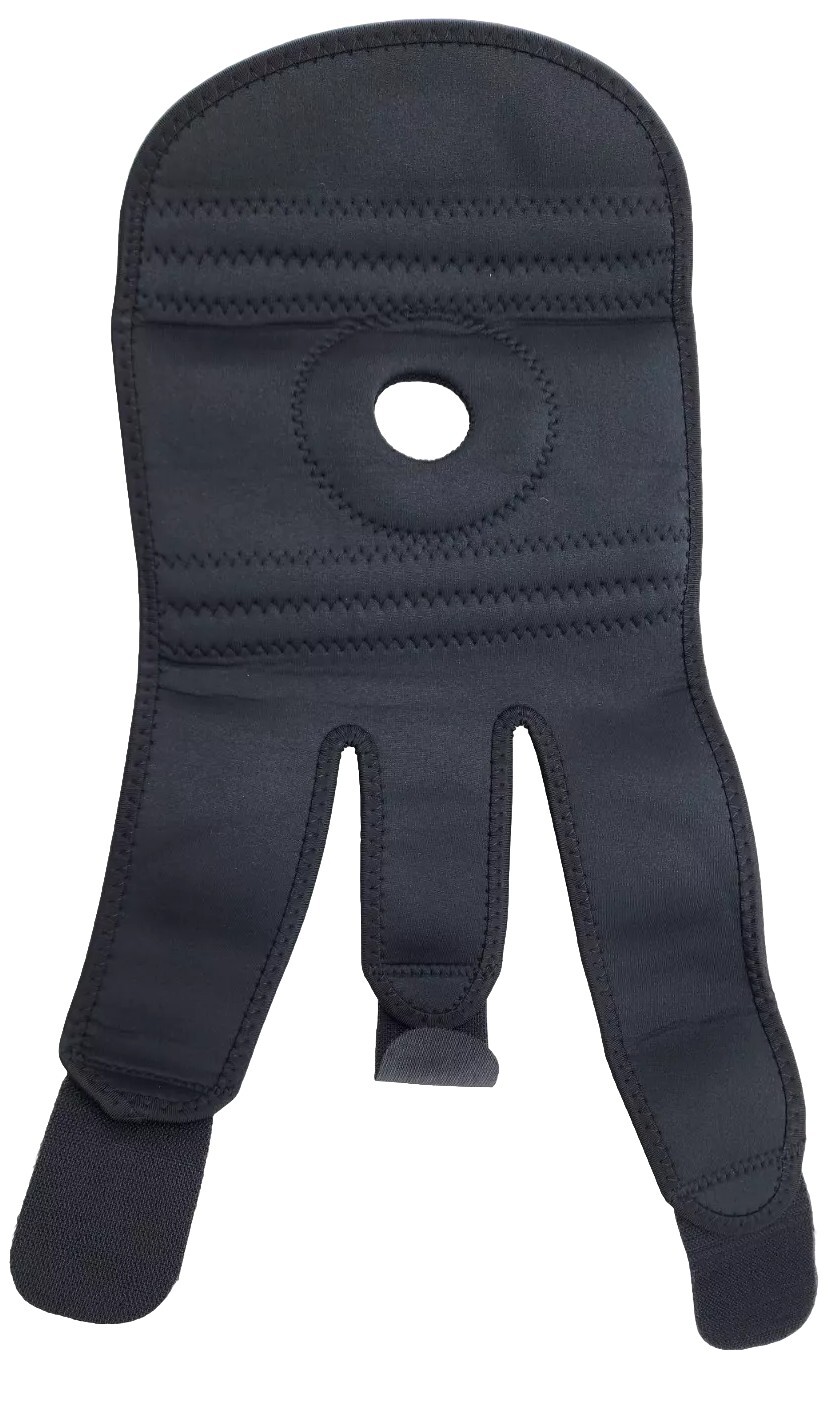 Hinged Open Patella Stabilizer Compression Knee Brace Sz OS One Size Fits Most