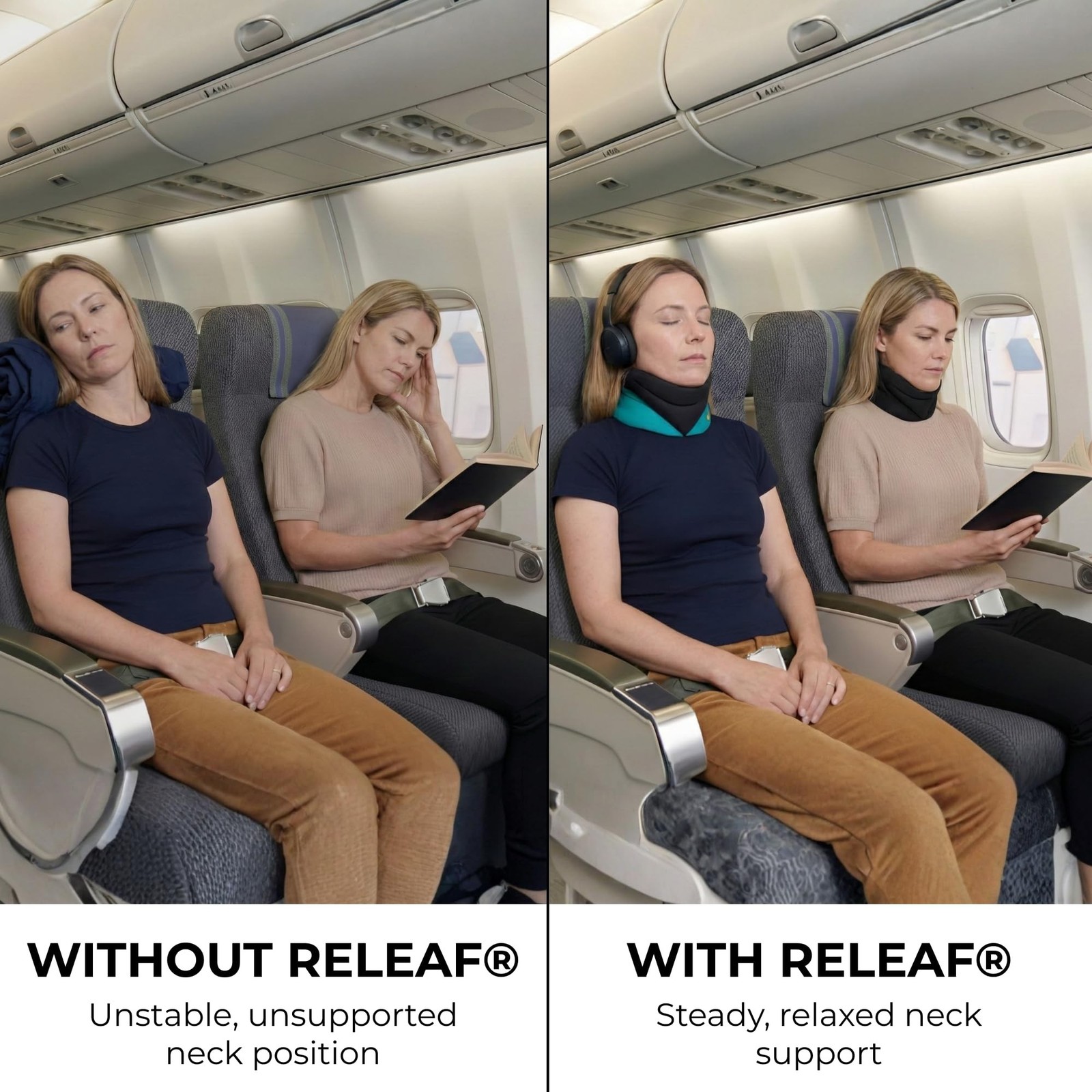 Caldera International – Releaf® Neck Rest – Soft Neck Brace for Neck