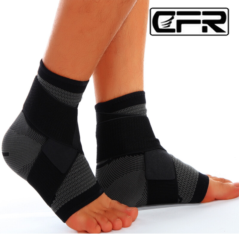 Ankle Support Brace Compression Adjustable Heel Stabilizer Foot Protector Strap