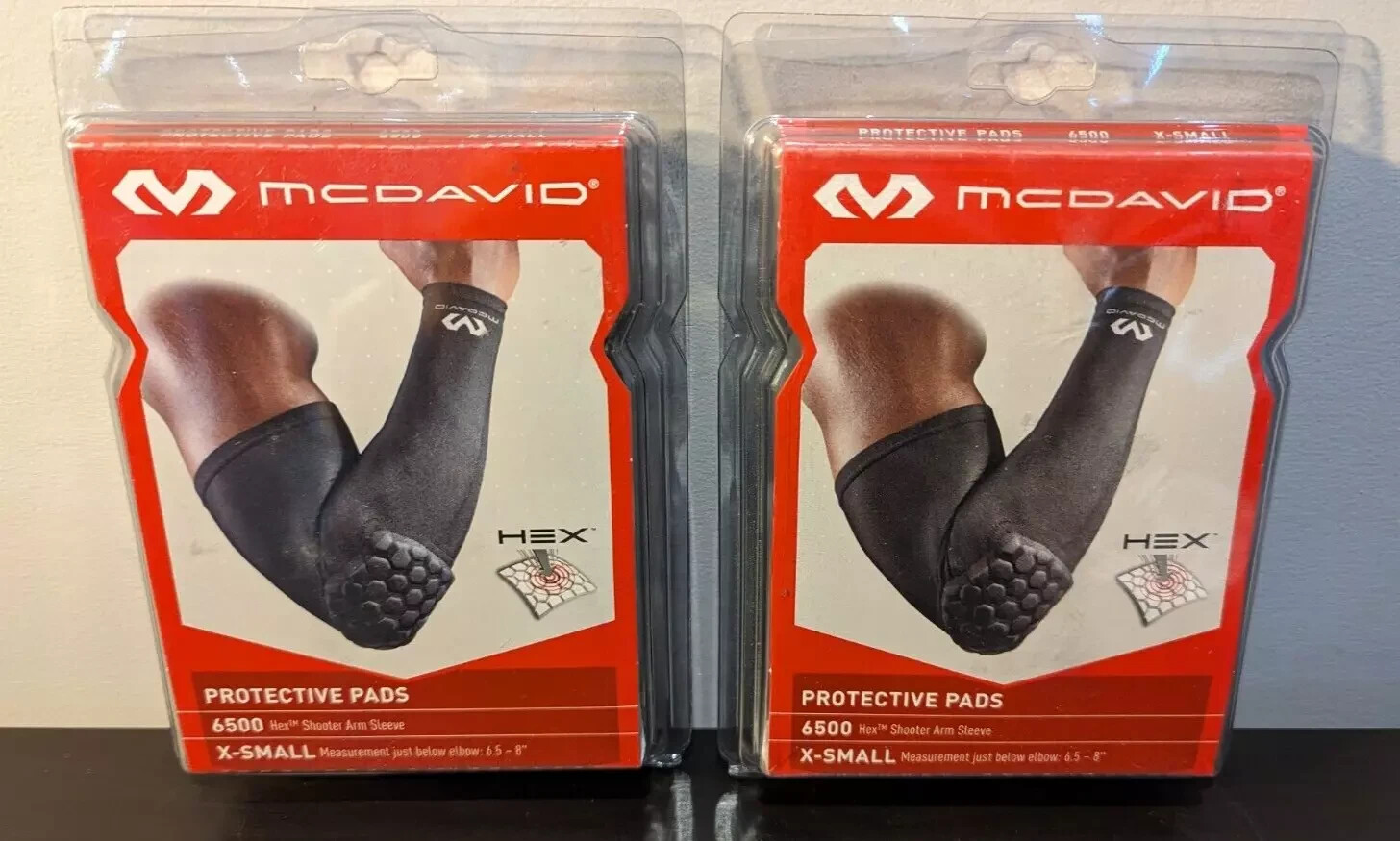 MCDAVID HEX PROTECTIVE PAD SHOOTER ARM SLEEVE **SMALL MD6500