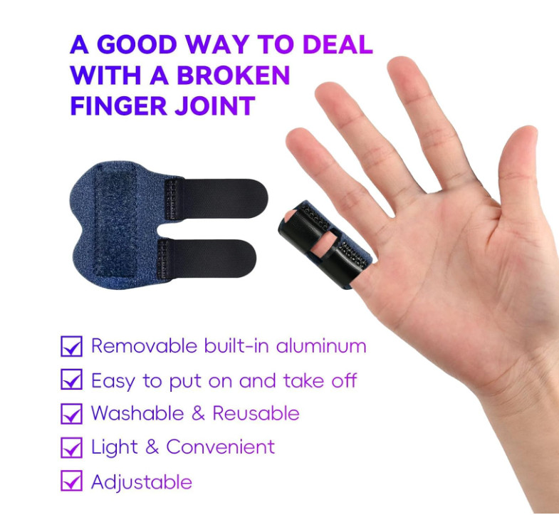 Small Trigger Finger Splint Pinkie Finger Brace for Broken Finger – 2 Pack…