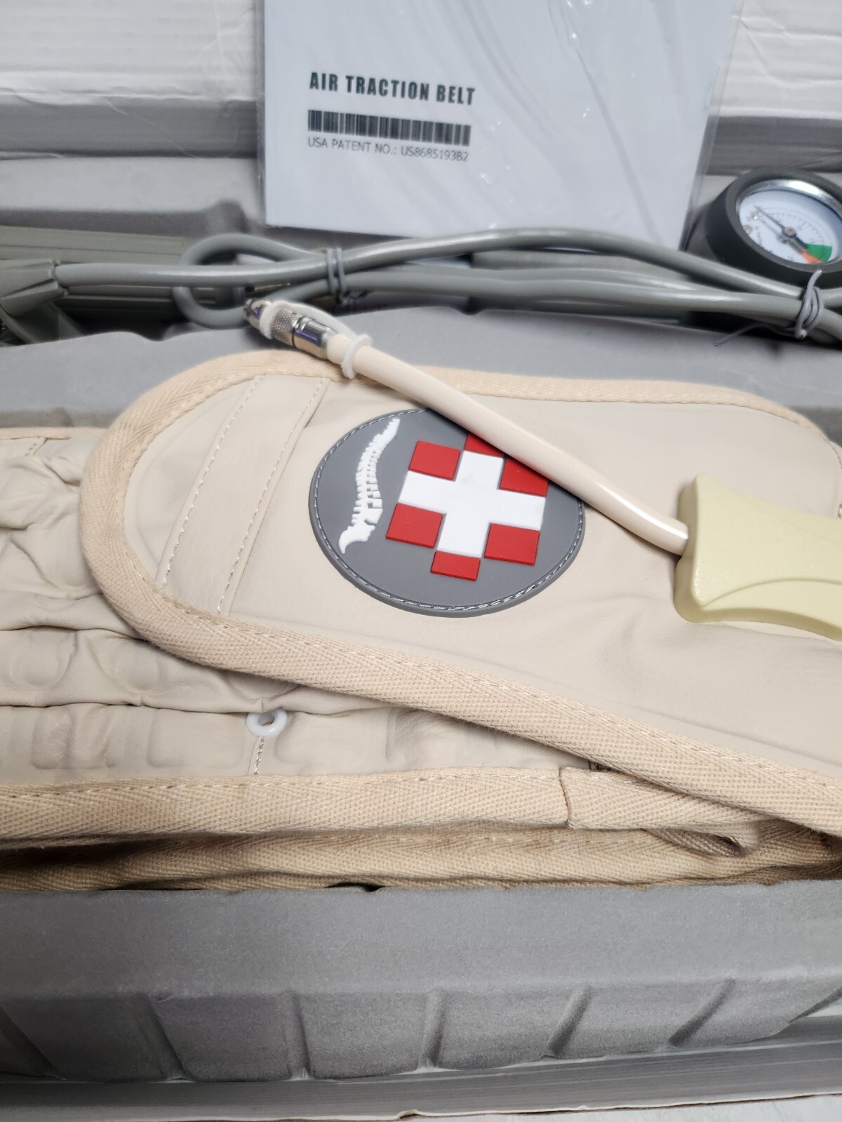 Spinal Air Decompression Belt Brace Disc Traction System XL 40-46