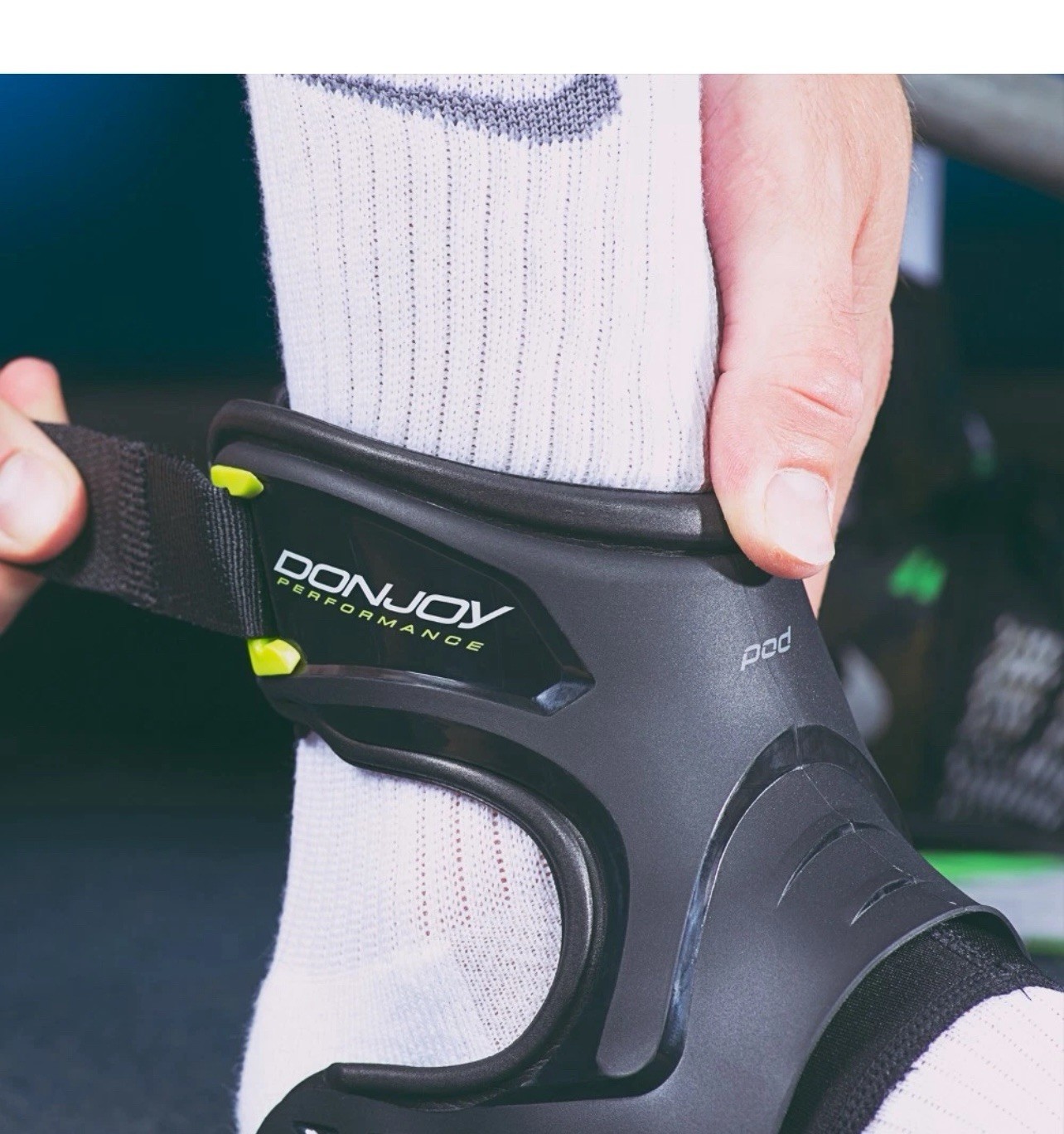 DonJoy Performance Pod Ankle Brace (Left/Large/Black) New
