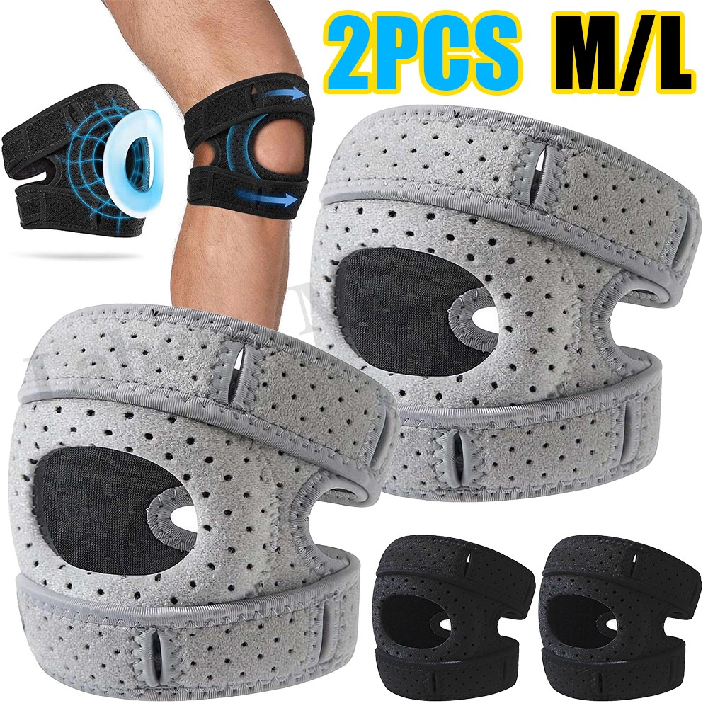 Knee Brace Support Compression Sleeve Patella Stabilizer Sport Joint Pain Relief