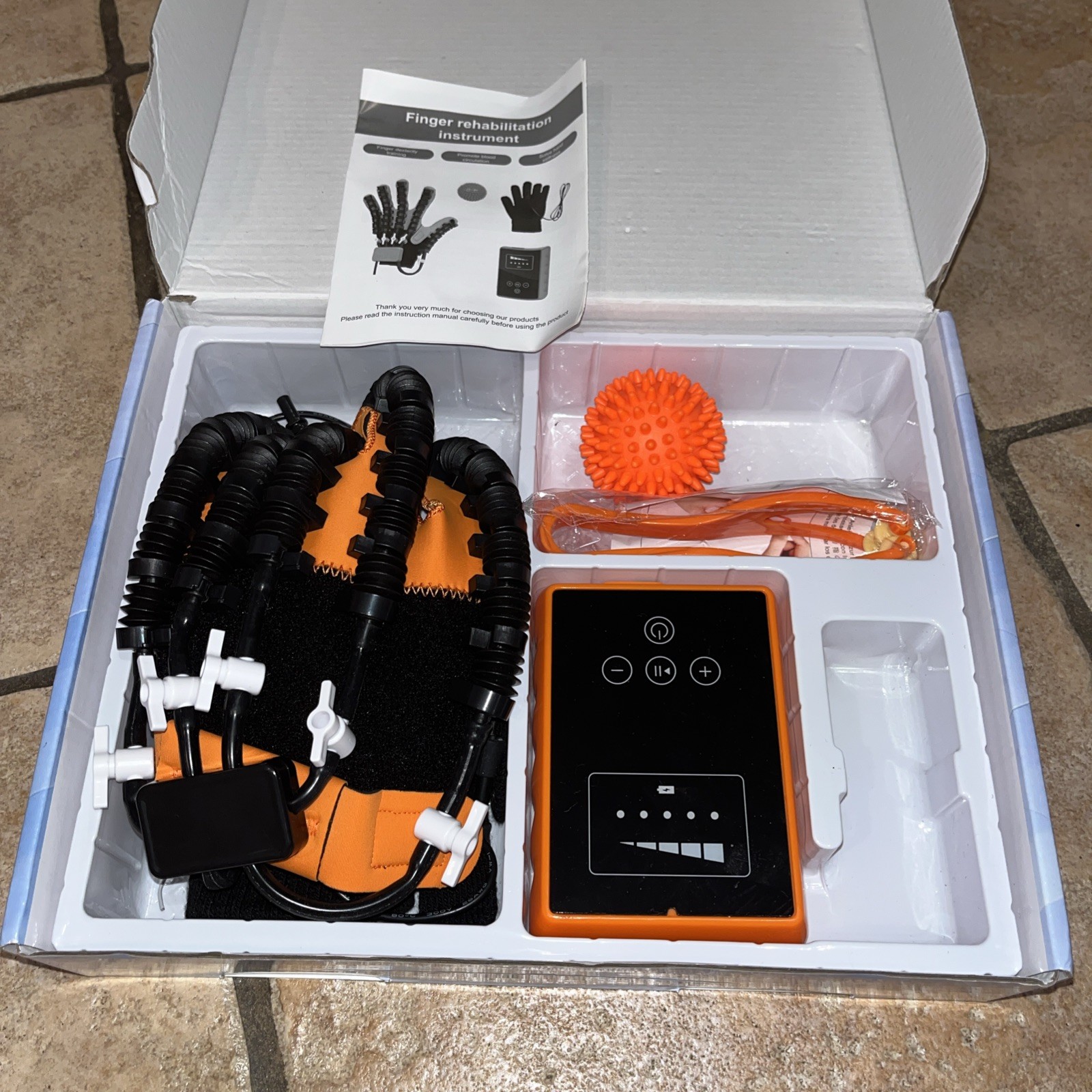 New Hand Rehabilitation Robot Glove Large Left Hand, Mobility For Hemiplagia Etc