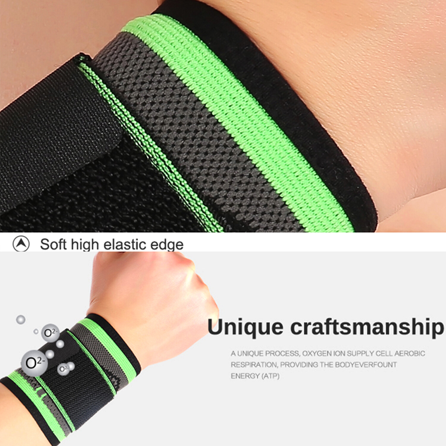 Wrist Brace Band Wrap Adjustable Support Gym Strap Carpal Tunnel Bandage Sports