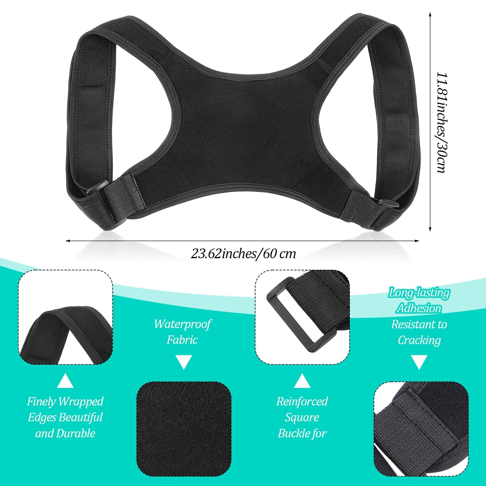 Posture Corrector Adjustable Comfortable Back Brace Lightweight
