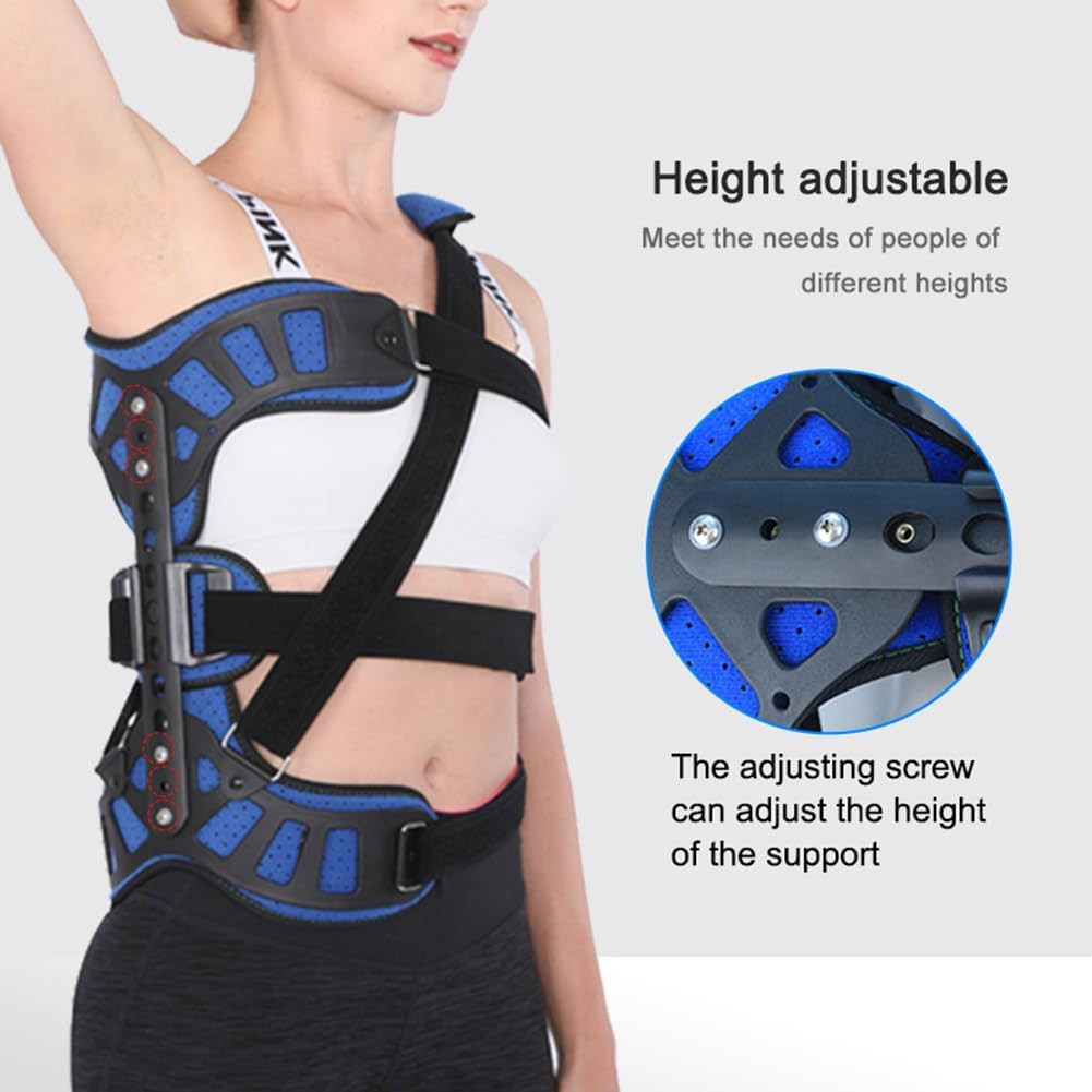 Adjustable Scoliosis Corrector Spinal Back Orthosis with Posture Correction – Ad