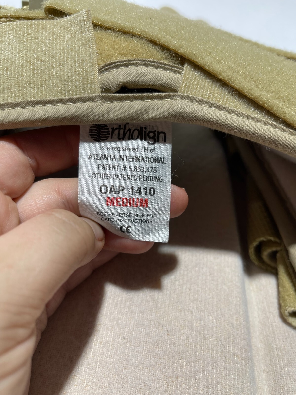 Ortholign Spine Brace Atlanta International Adult Medium