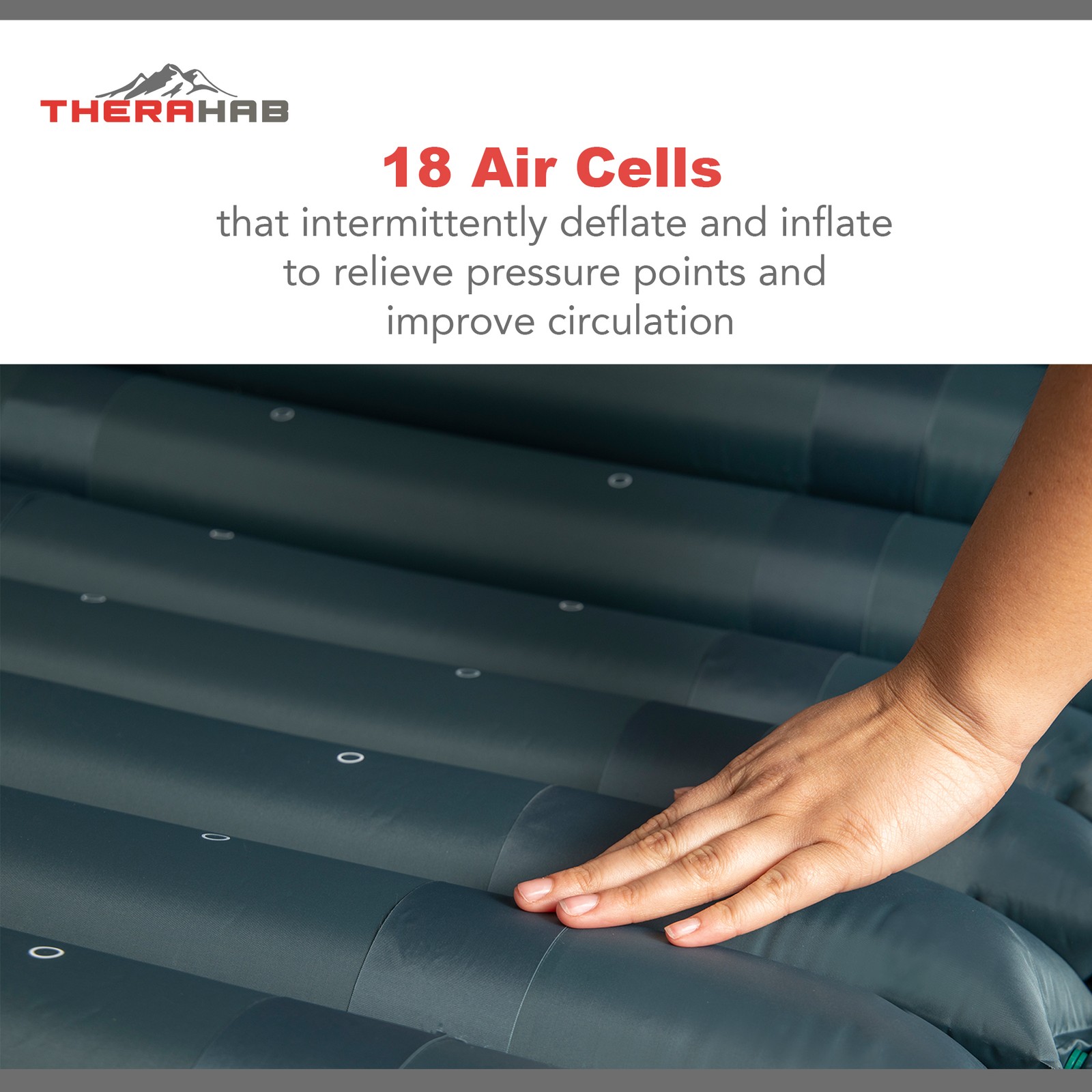Alternating Pressure Air Mattress with Electric Pump- Stage 2 For Pressure Sores