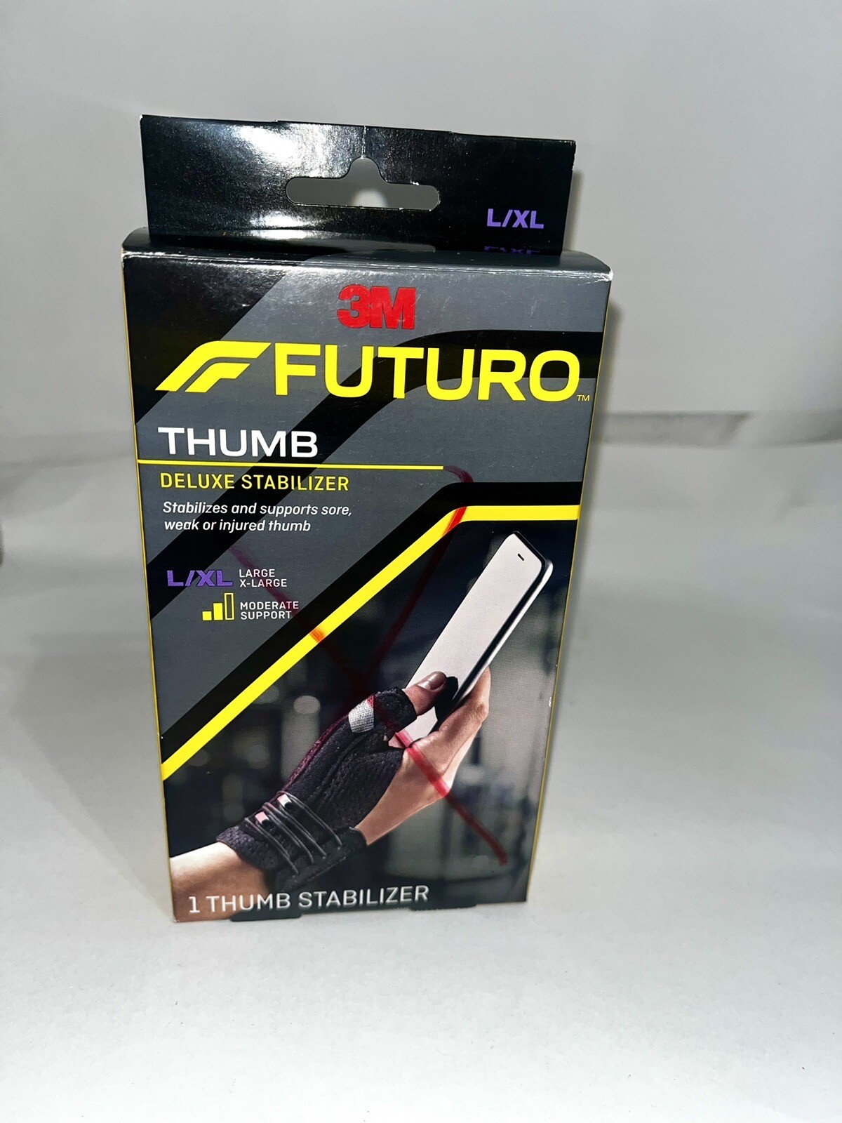 Futuro Thumb Deluxe Stabilizer Moderate Support – Size Large/Extra Large