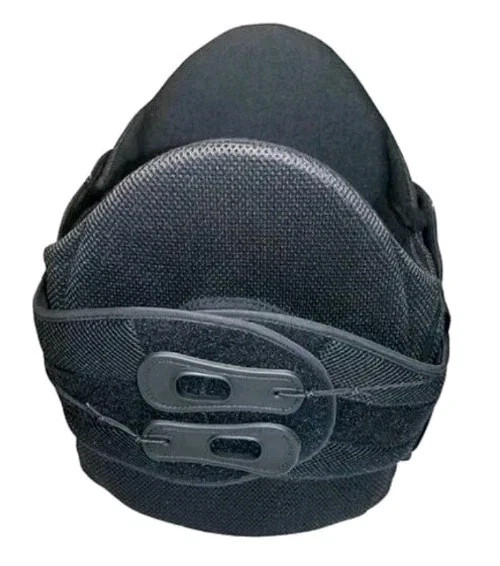 Dr Medical DRMS Universal Size Back Brace With Front Panel Black – BB-159 New