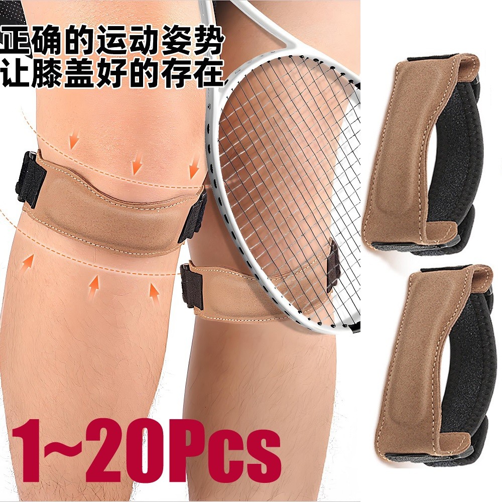 Knee Patellar Knee Support Strape Braces Adjustable Shock Absorption For Sports