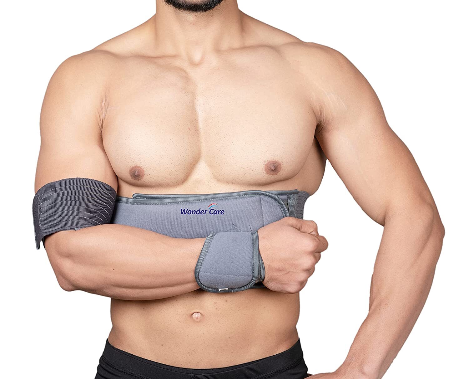 Left Right Shoulder Immobilizer Arm Sling Elastic Brace for Clavicle Collar USA