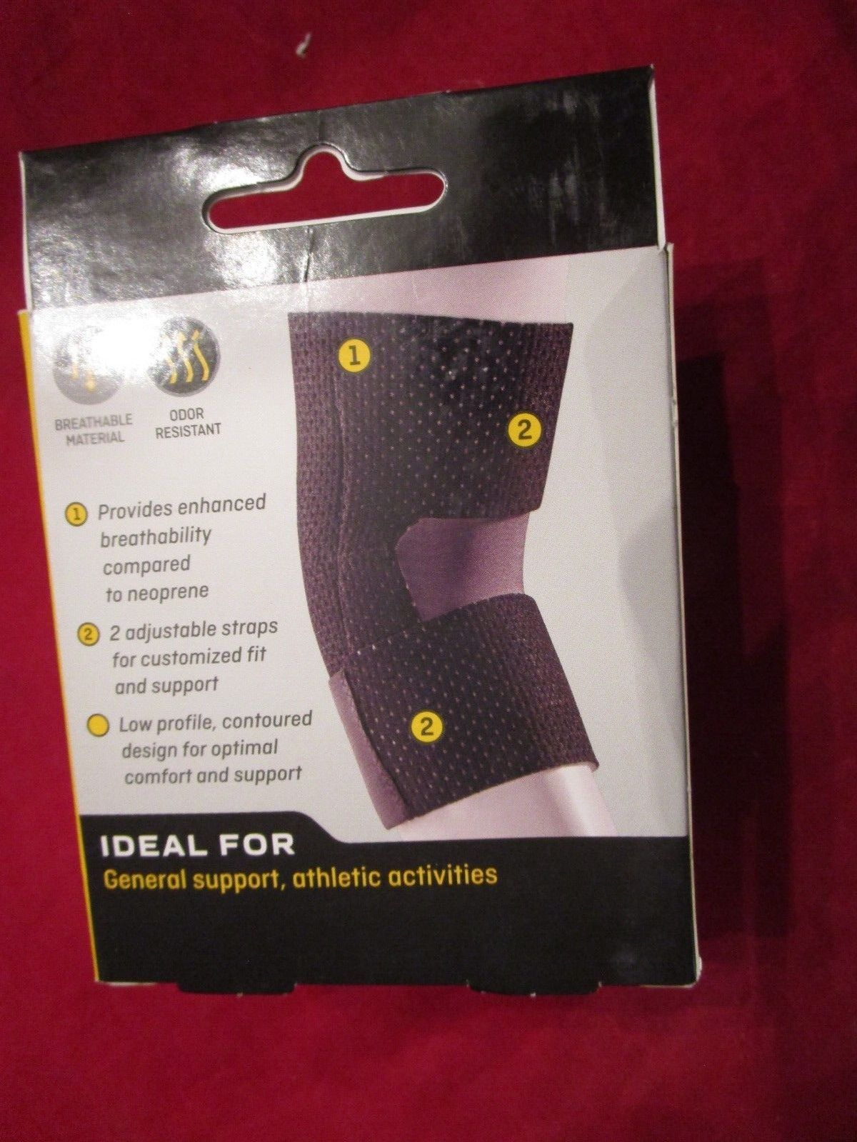3M Futuro Elbow Performance Comfort Moderate Support Adjustable Wrap Brace Black