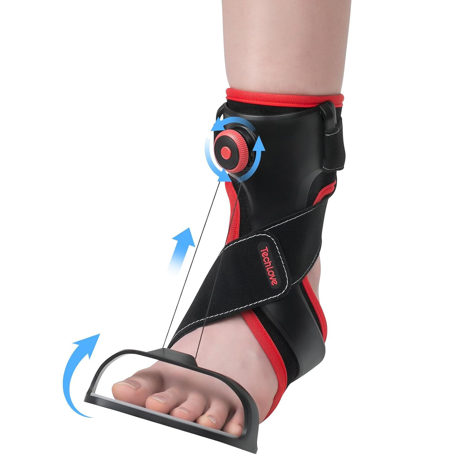 Tech Love Unisex Adult Plantar Fasciitis Night Splint – Adjust Knob – One Size