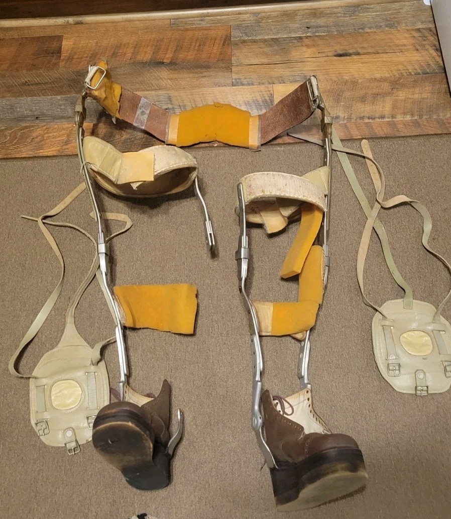 Vintage 1930s-1950s Toronto Brace Full Body Orthopedic Frame Polio Era Rehab