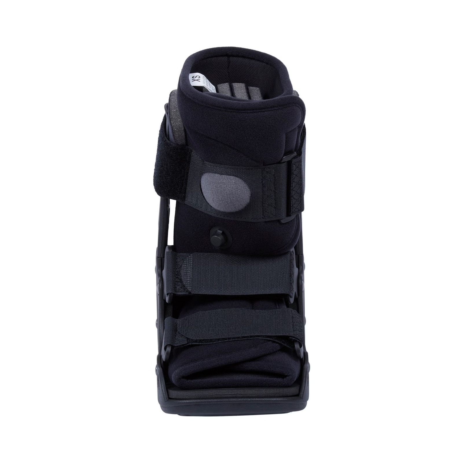 McKesson Black Air Walker Boot X-Small Hook and Loop for Either Foot