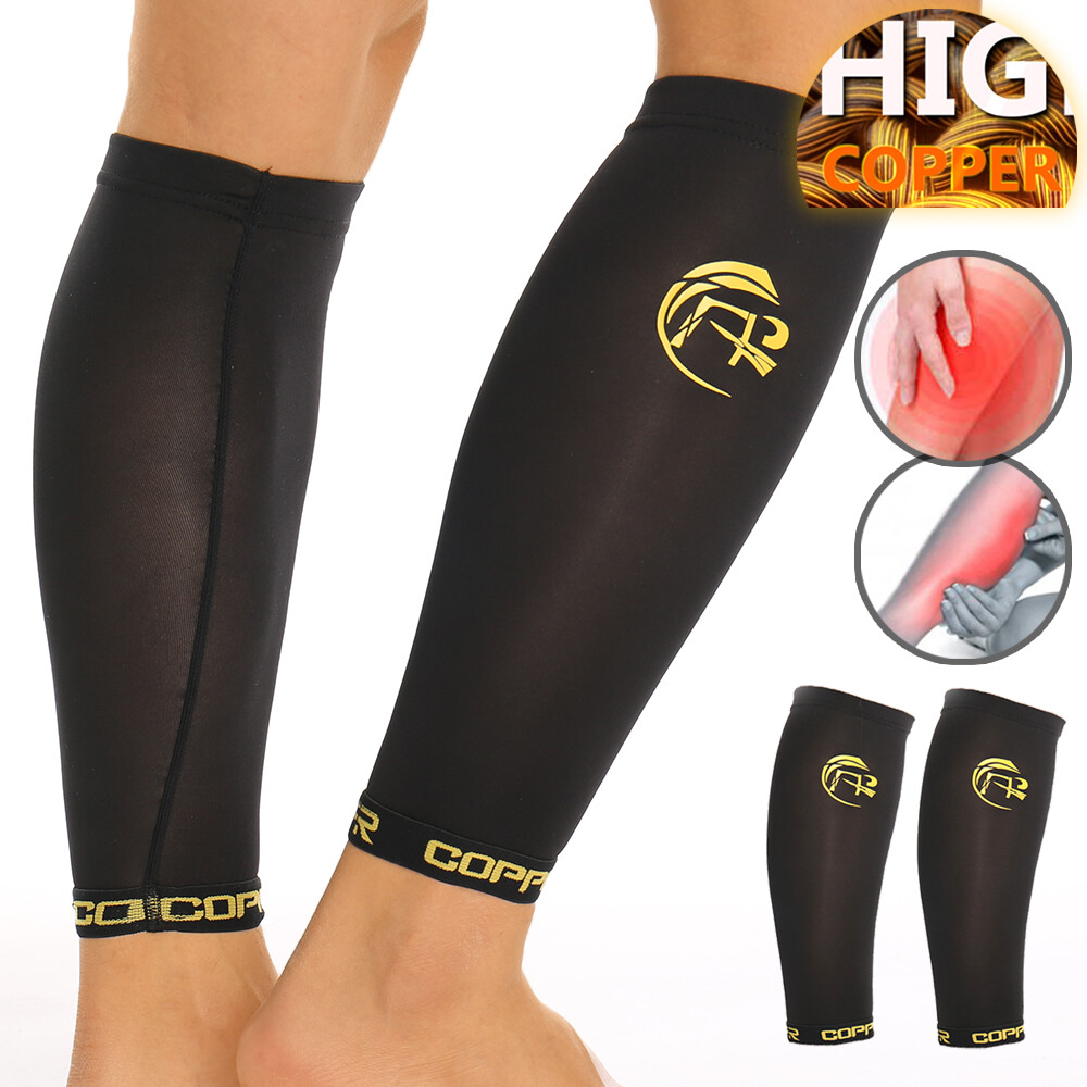 Copper Compression Socks 20-30mmHg Support Calf Leg Sport for Men Women Workout