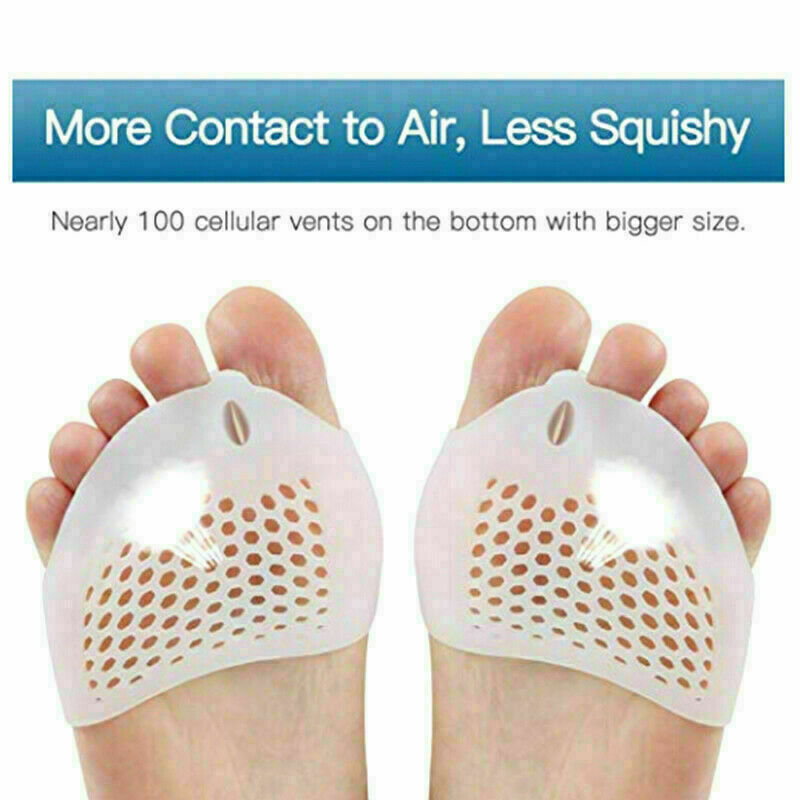 2PCS Silicone Bunion Toe Corrector Orthotics Straightener Separator Pain Foot