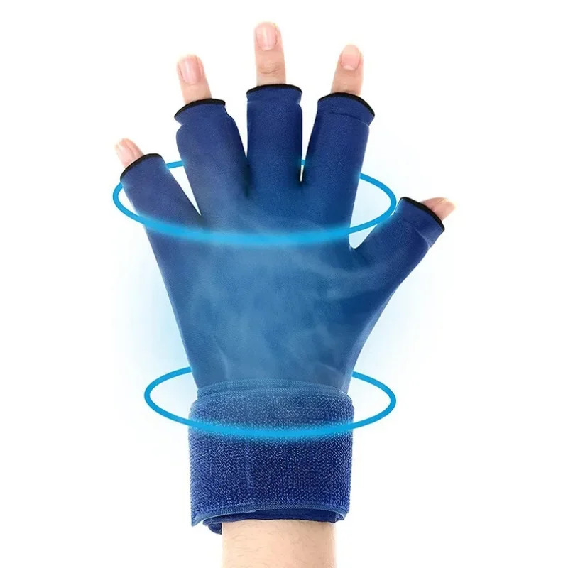 Icing Finger Steam Pack Hot Pressing Hand Wrist Icepack with Adjustable Wrist St