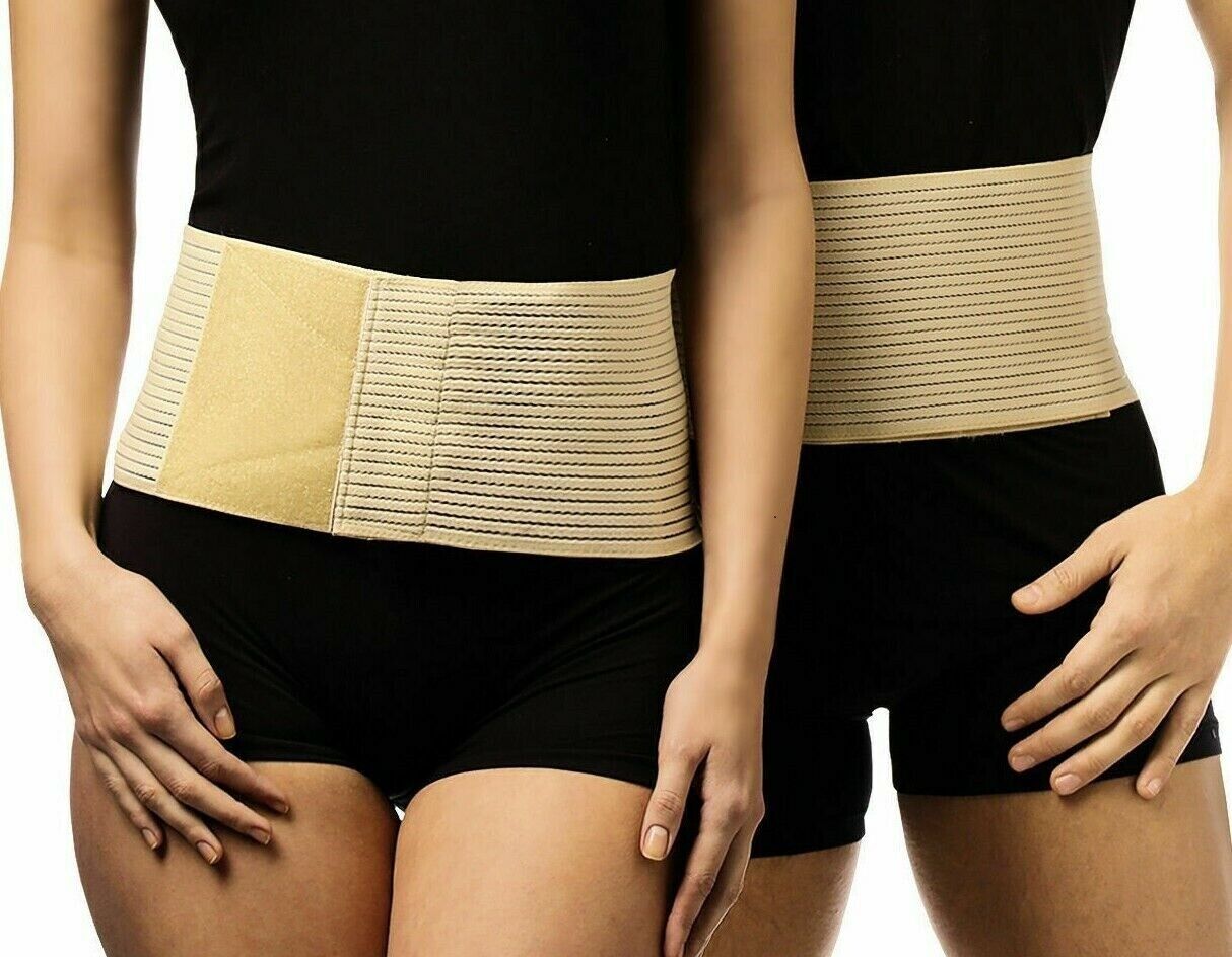 Hernia Belt for Men & Women Binder with Compression Support Pad for Abdominal Ab