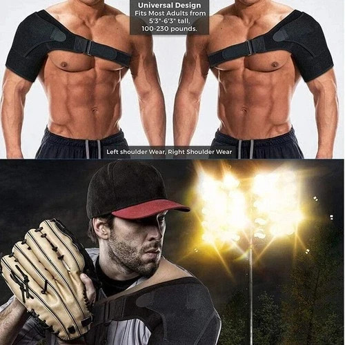 Shoulder Brace Support Compression Sleeve Torn Rotator Cuff Relief AC Joint Pain