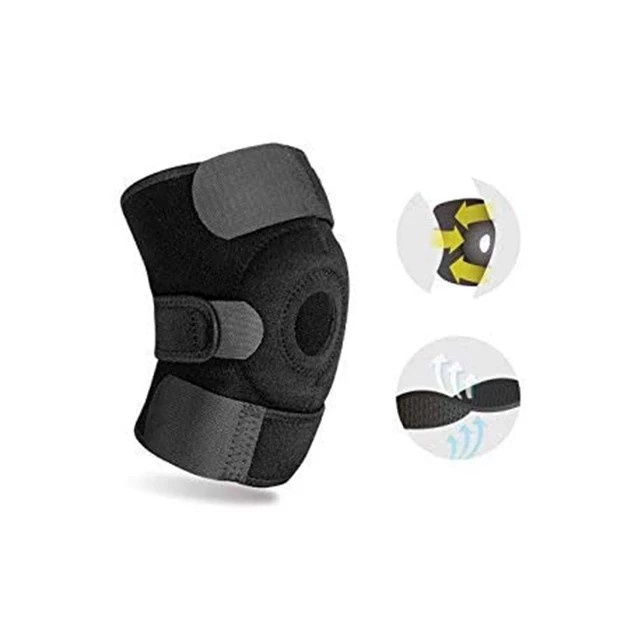 2 Knee Support Braces with adjustable straps for Patella ACL MCL PCL Compression