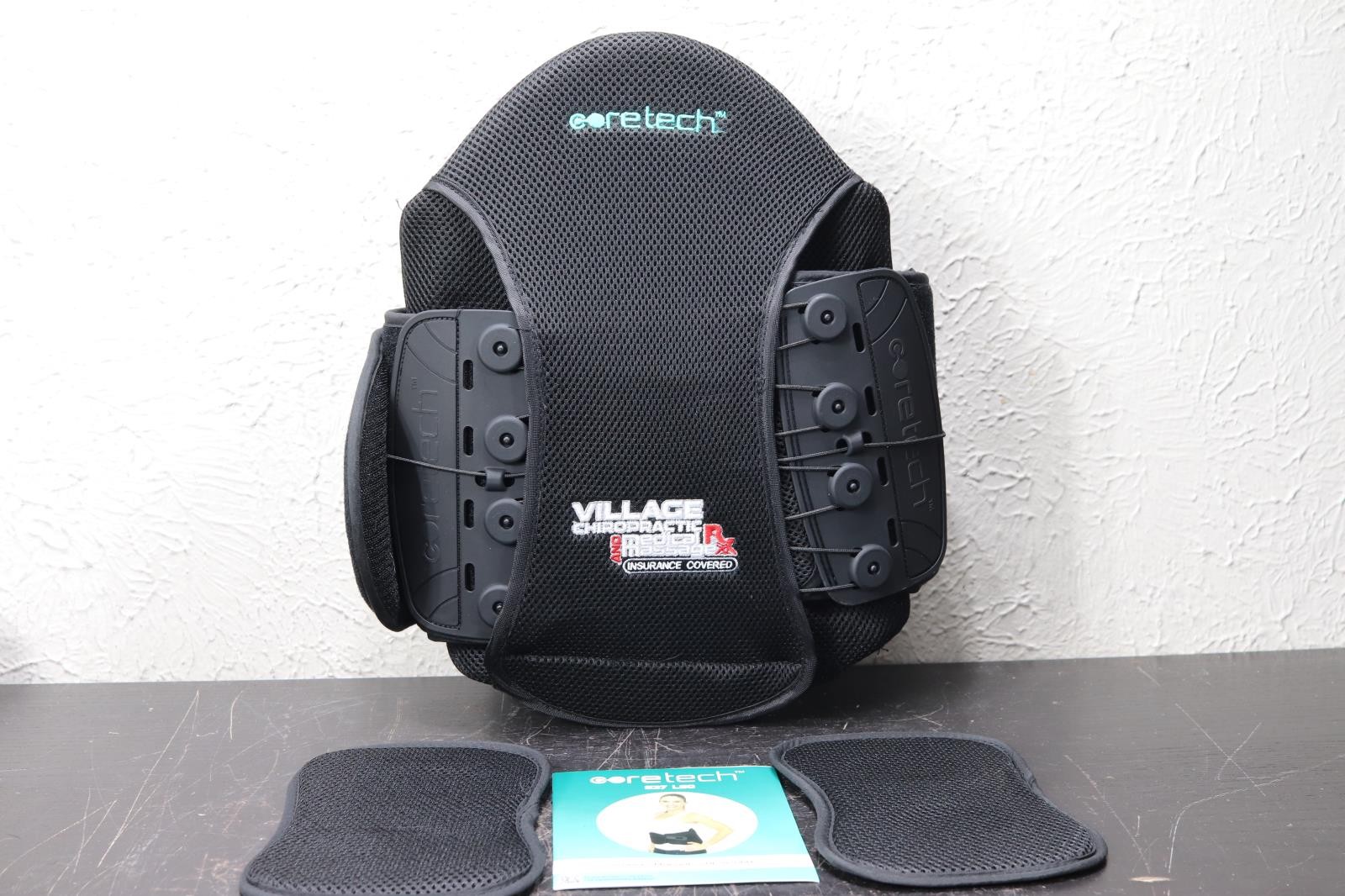 Coretech Back Support & Stabil Brace SUP2026BLK S-4XL 25″-68″ Waist 637 LSO