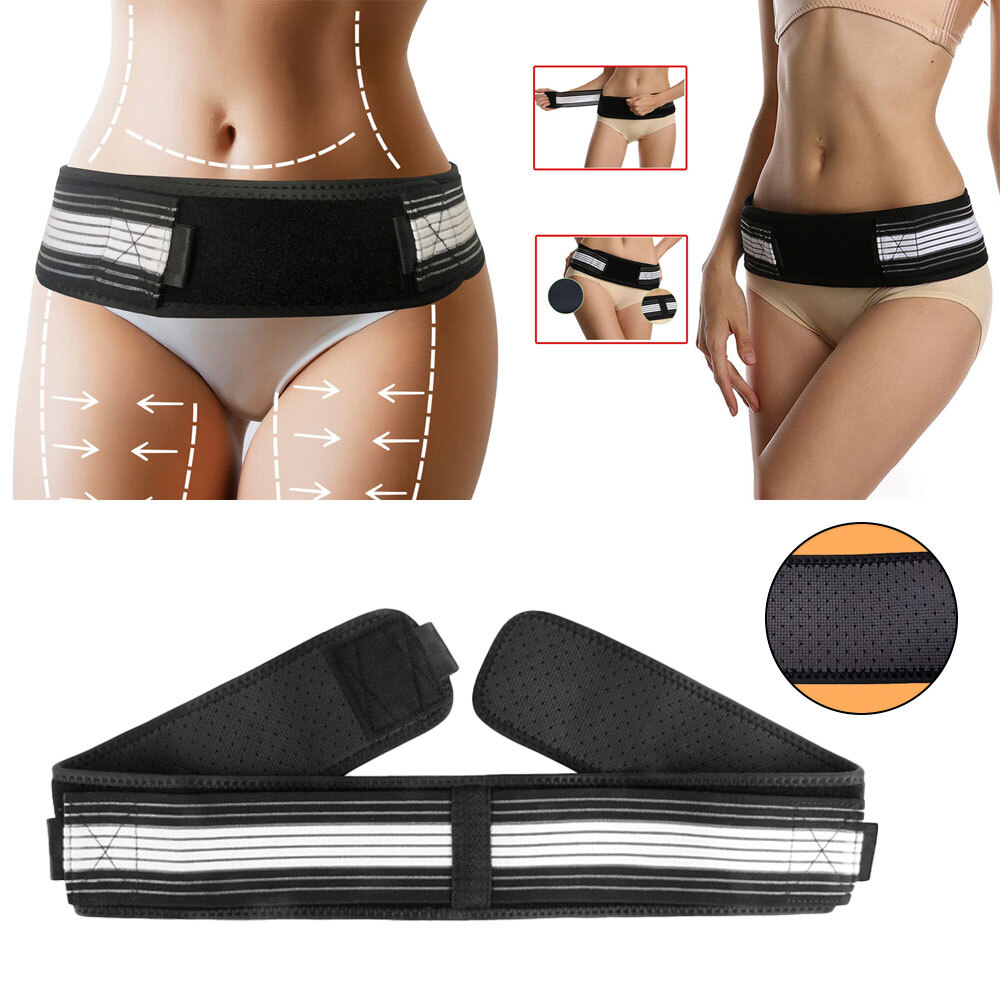 Sacroiliac Joint Belt Hip Brace for Sciatica Pelvis Lumbar Nerve Pain AE