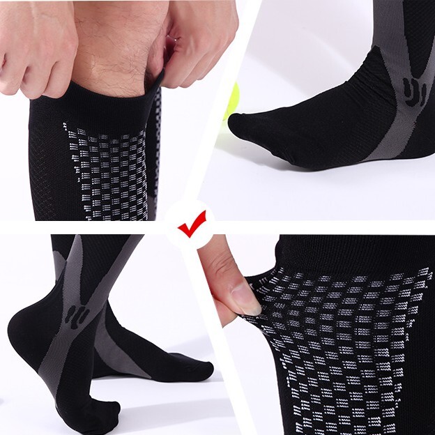 Women Men Compression Knee High Medical 20-30 mmHG L/XL – XXL Stockings Socks
