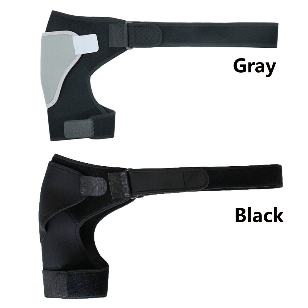 Left/Right Shoulder Brace Rotator Adjustable Cuff Support Relief Pain Belt 1-2PC