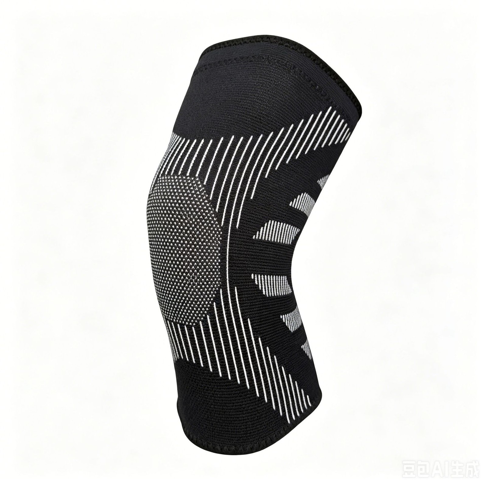 Knitted Breathable Sports Knee Brace Compression Sleeve