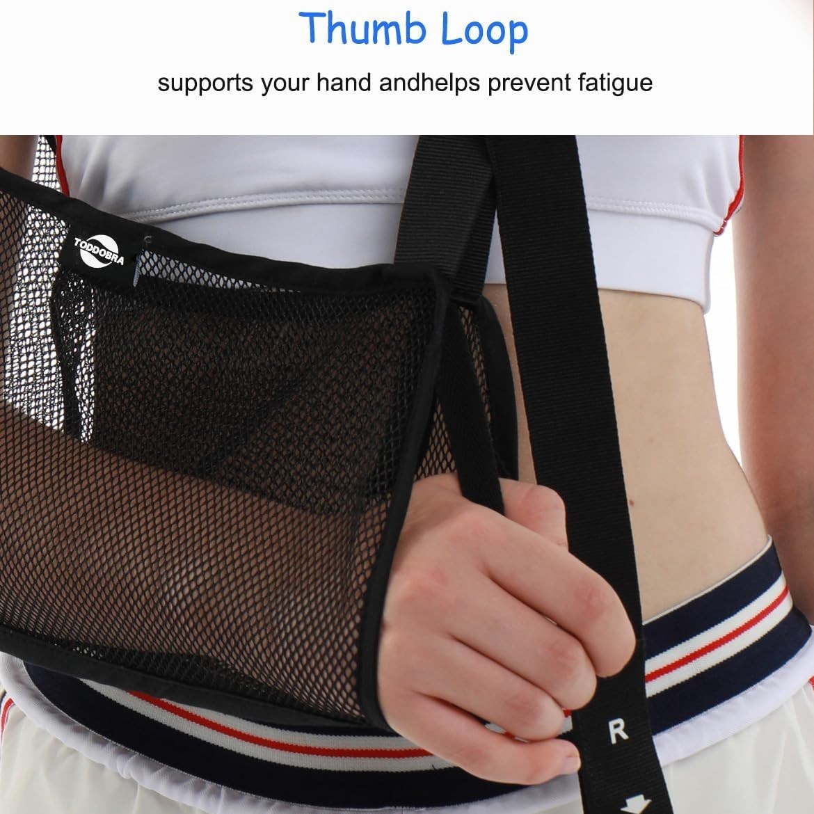 Breathable Mesh Arm Sling – Adjustable Shoulder Support for Injury Recovery