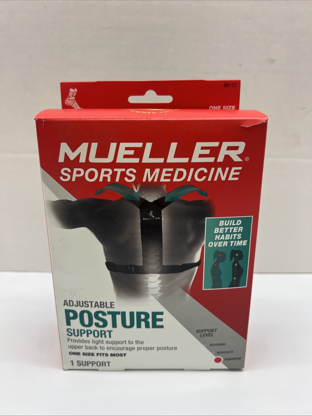 Mueller Sports Medicine Adjustable Posture Support – Level Minimum